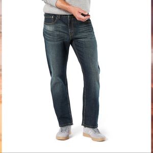 Signature by Levi Strauss & Co. Men's and Big Men's Relaxed Fit Jeans 40x30